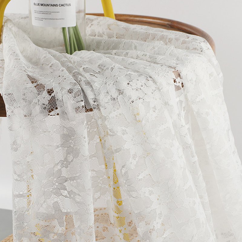 Lace Fabric Dress Bridal Polyester for Women's Wear Wholesale Supplier 7
